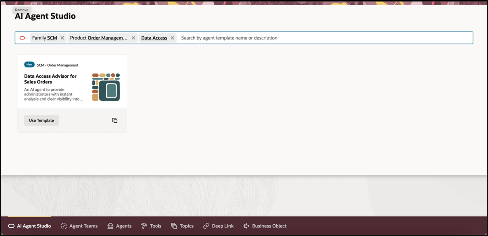 AIエージェント・テンプレートの検索
