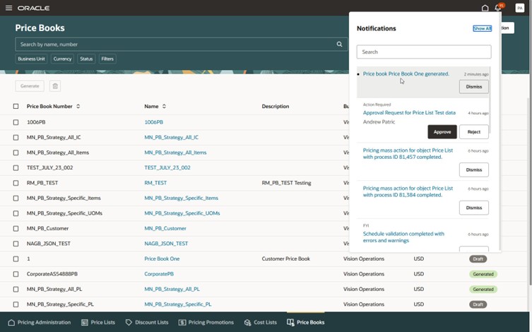 [通知]を見て、[終了]をクリックします。