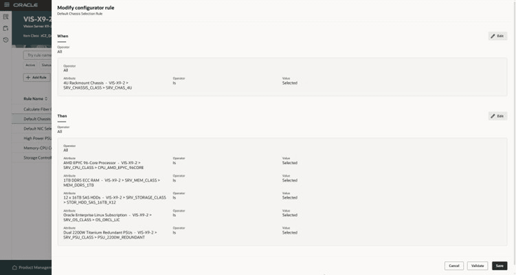 ワークエリアの再設計されたページでIF THENロジックを使用します。