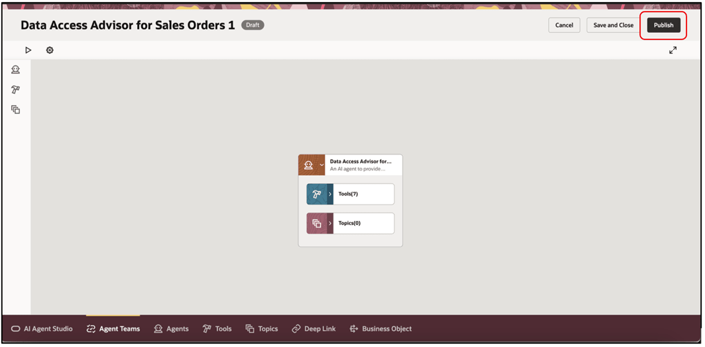 エージェントの公開