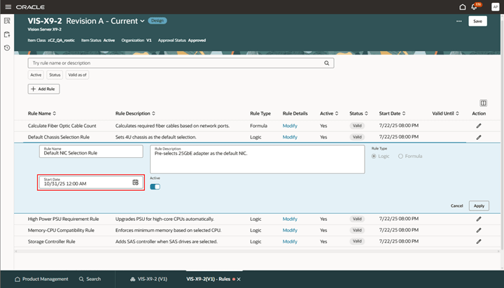 開始日を指定します