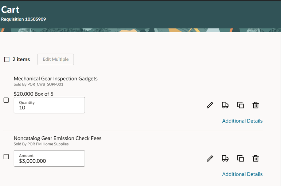 追加詳細へのリスト・ビュー・ナビゲーション