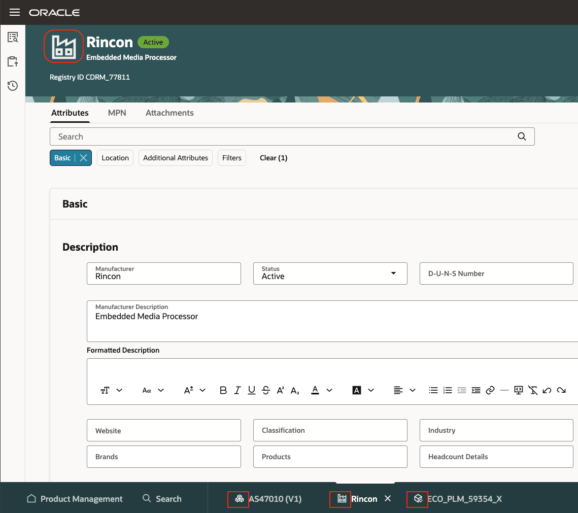 オブジェクト・タイプを識別するためのオブジェクト・アイコン
