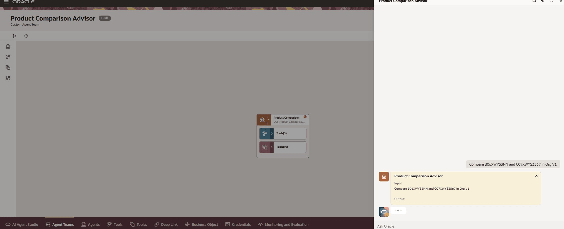 製品比較アドバイザのプロンプト