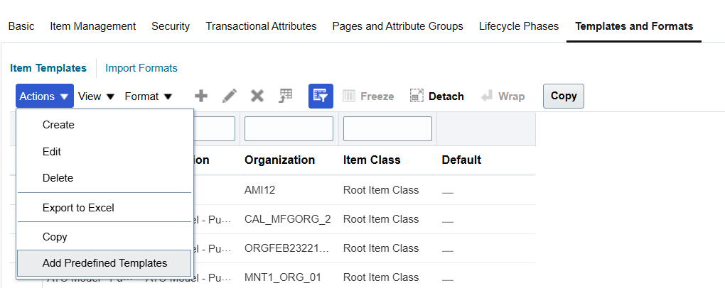 算式の事前定義済テンプレートの追加