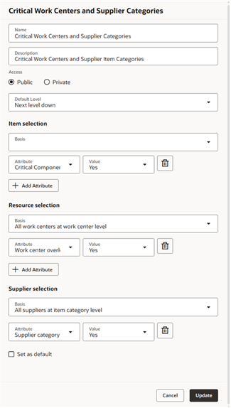 クリティカル・コンポーネントおよび集計の過負荷
