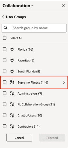 表示可能なリソース・ツリー