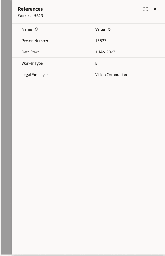 「参照」パネル