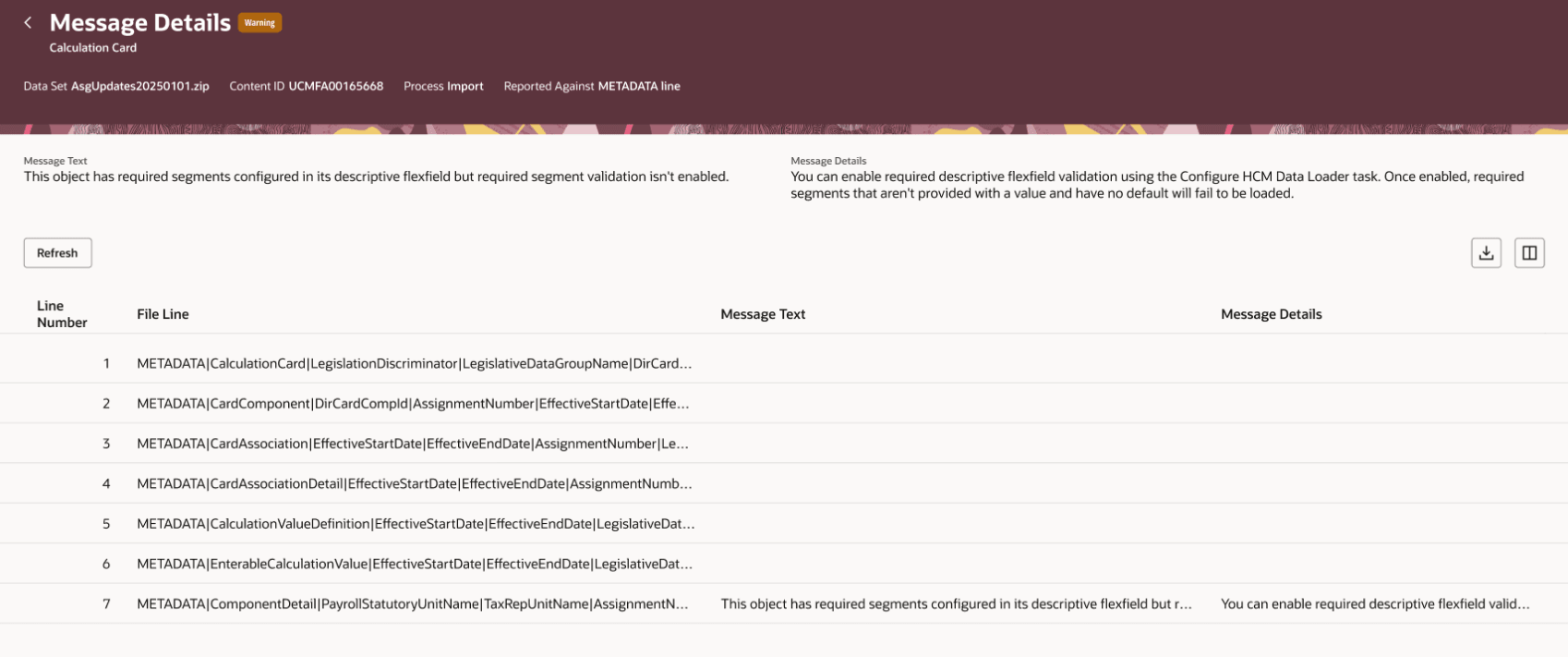 メッセージ詳細ページ