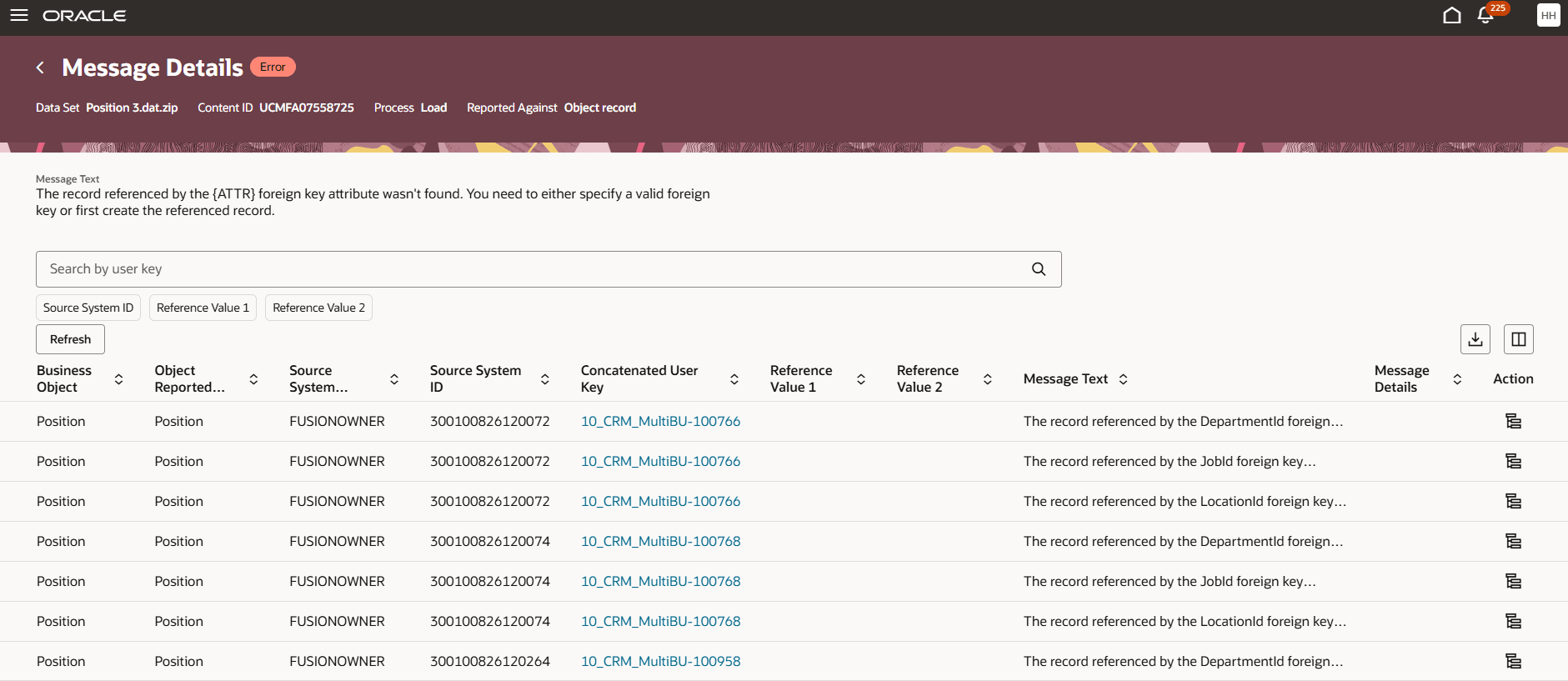 メッセージの詳細