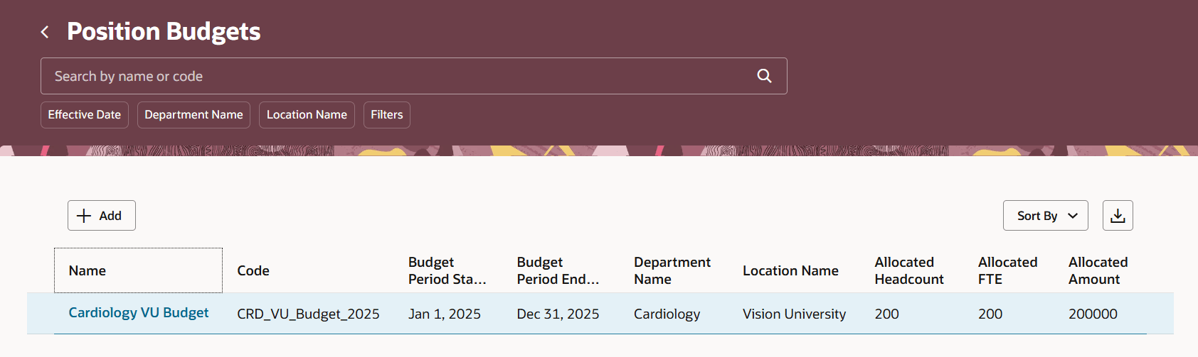 ポジション予算が更新されました