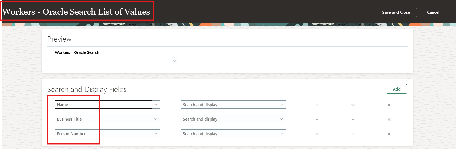 構成可能な就業者LoV