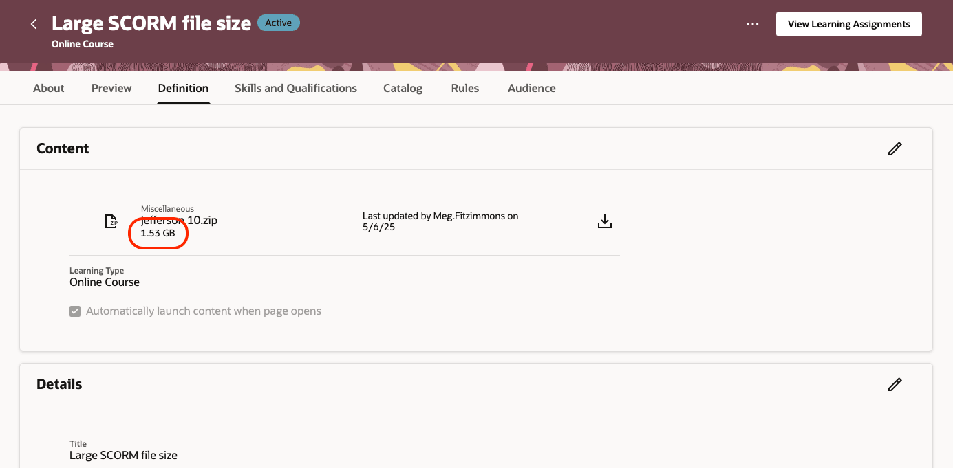 1.53 GBのコンテンツZIPファイルによる自己ペース学習