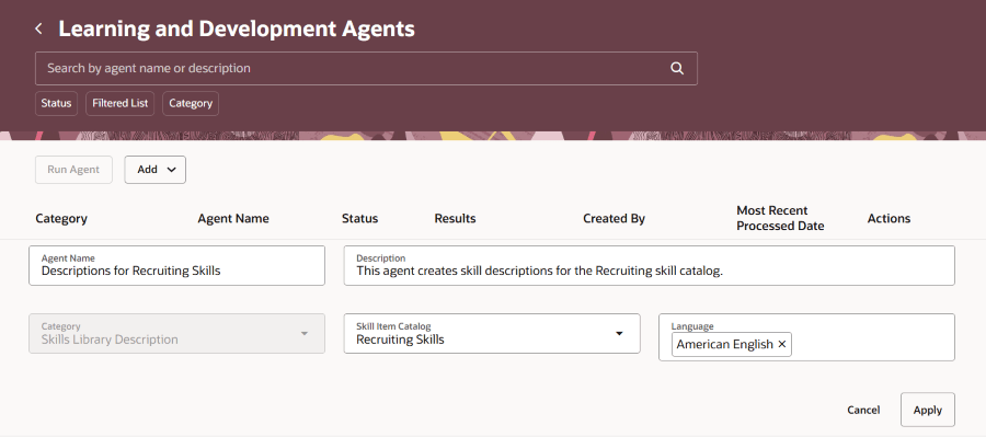 英語でのスキル摘要