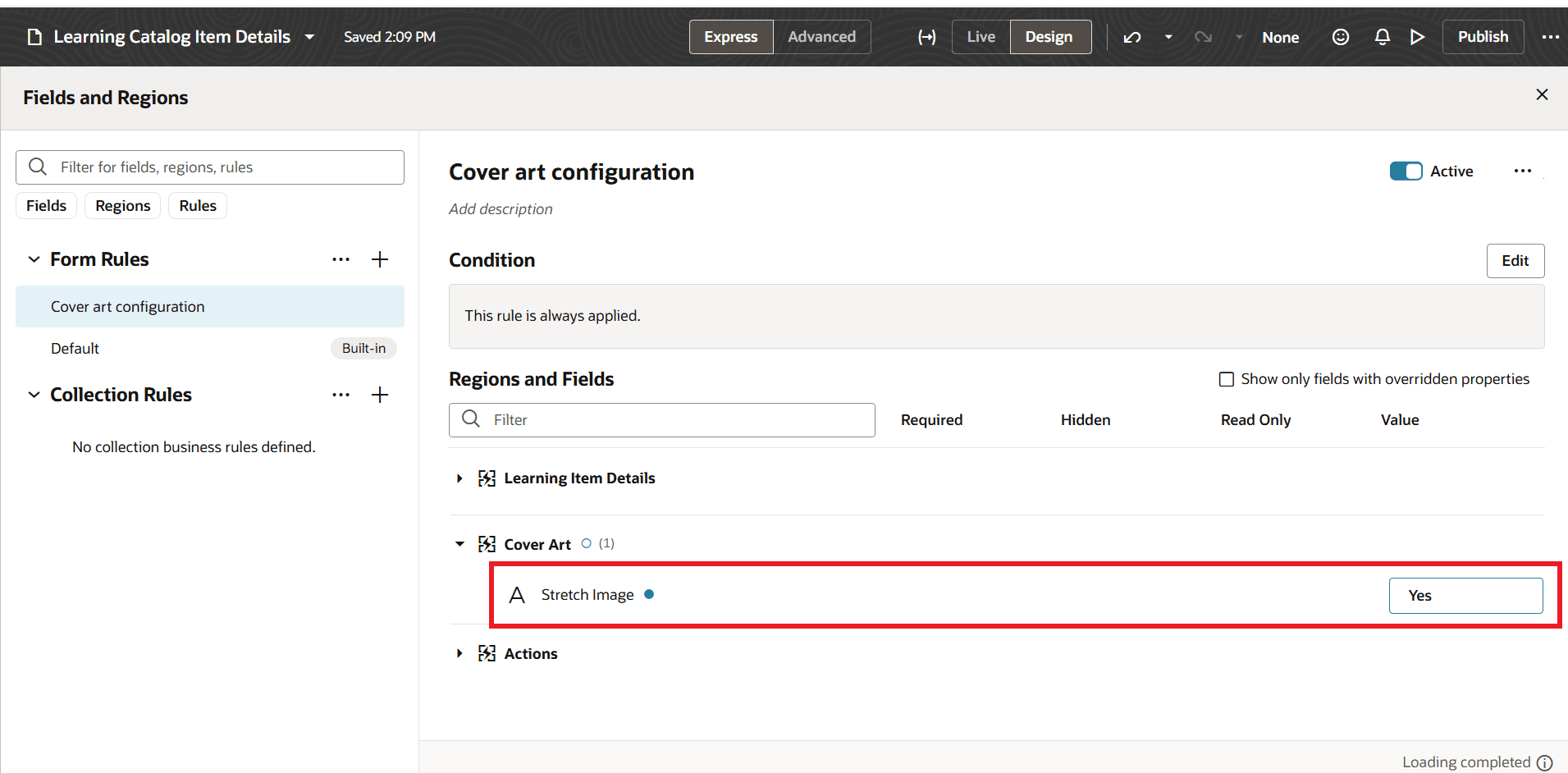 カバー・アート構成のビジネス・ルール