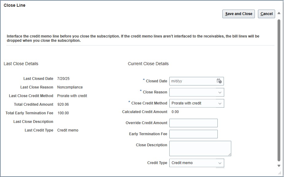 製品ラインのクローズ