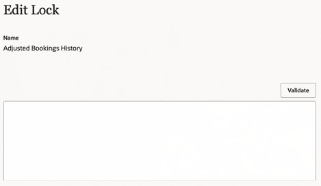 メジャーのガイド付きプロセスのロック・ステップの編集