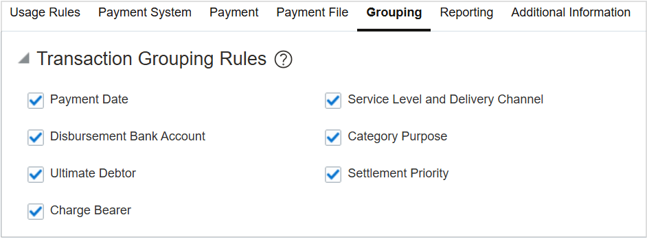 「グループ化」タブ