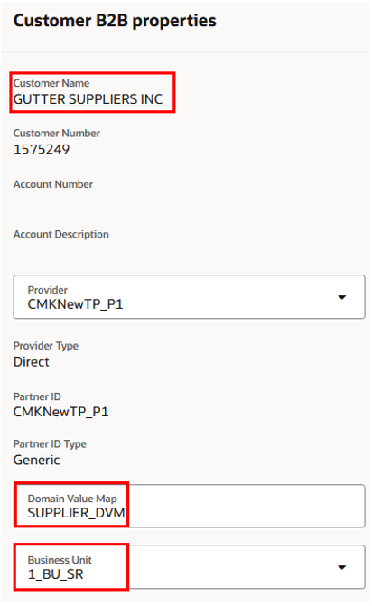 顧客のB2Bプロパティの追加