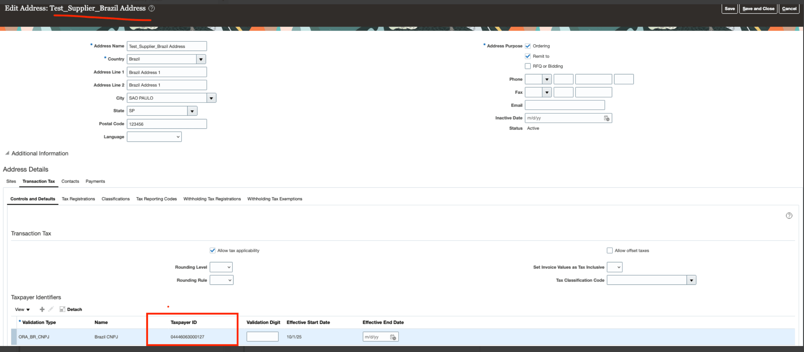 住所目的が「オーダー」、「送金先」として構成されたサイト。