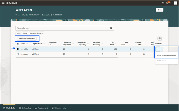 ワーク・オーダー需要