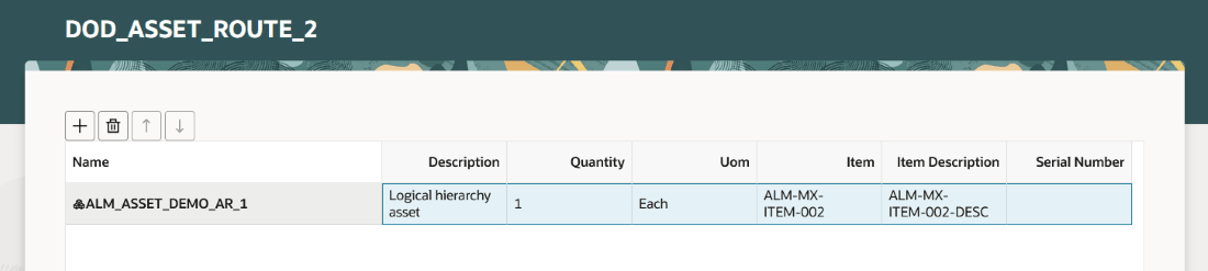 論理階層の編集