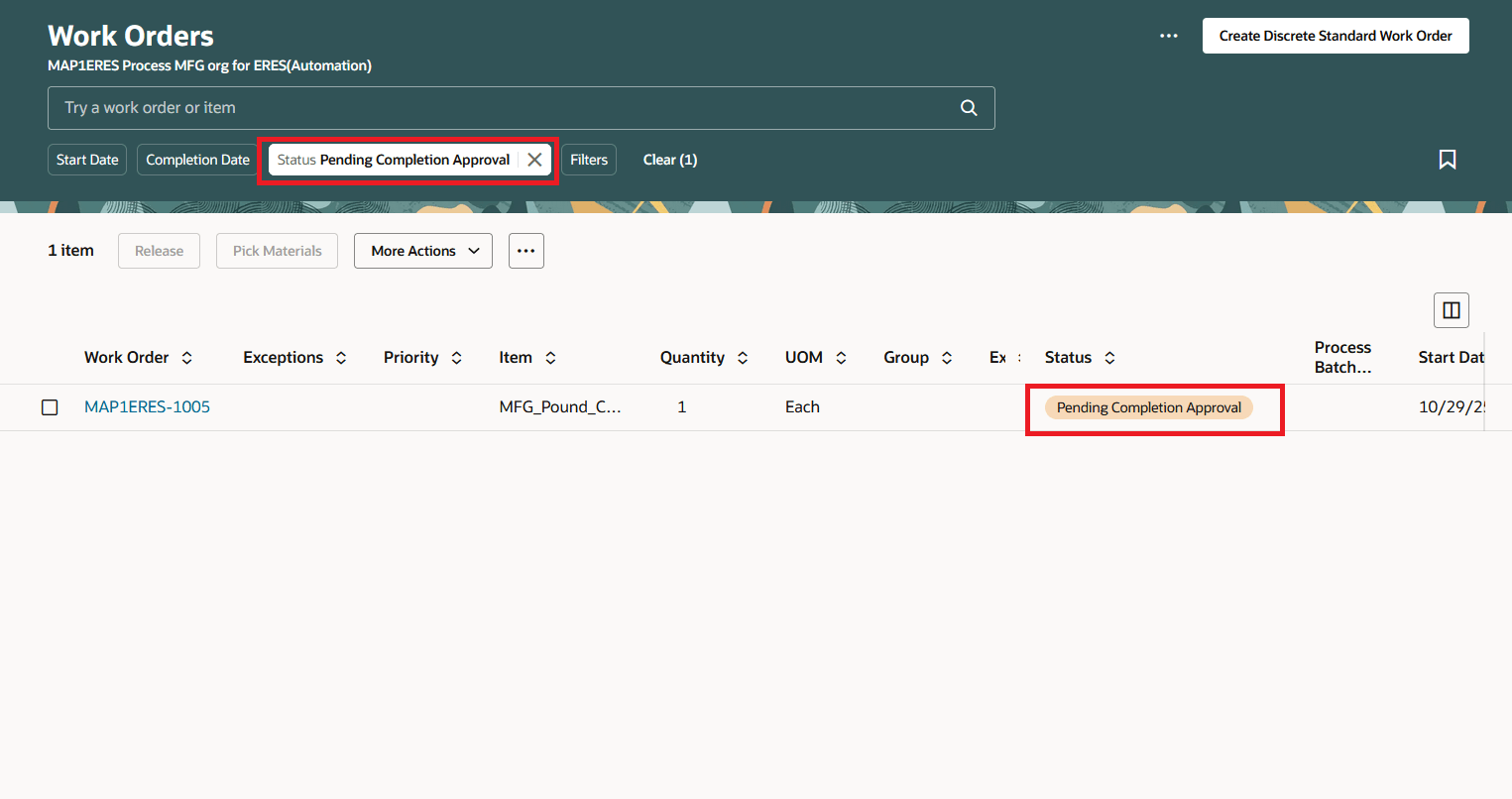 完了承認待ちワーク・オーダー
