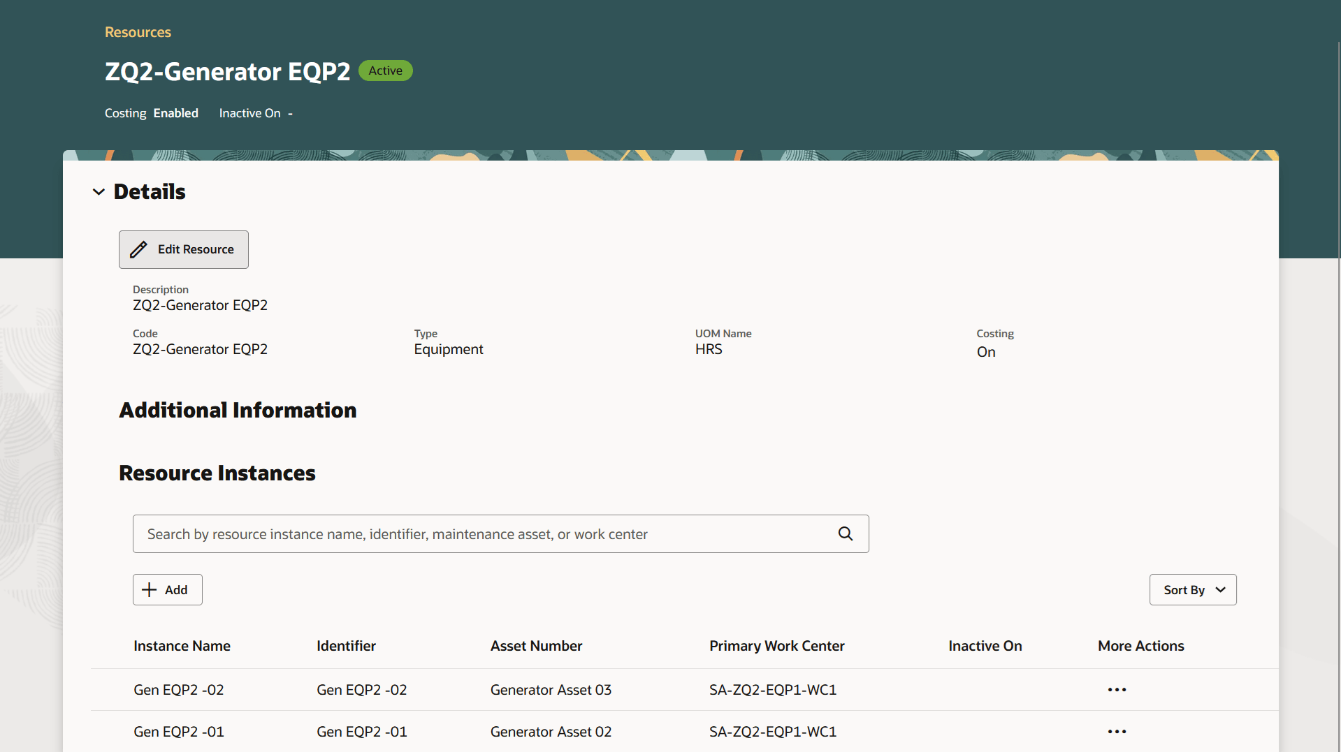 リソース・インスタンス
