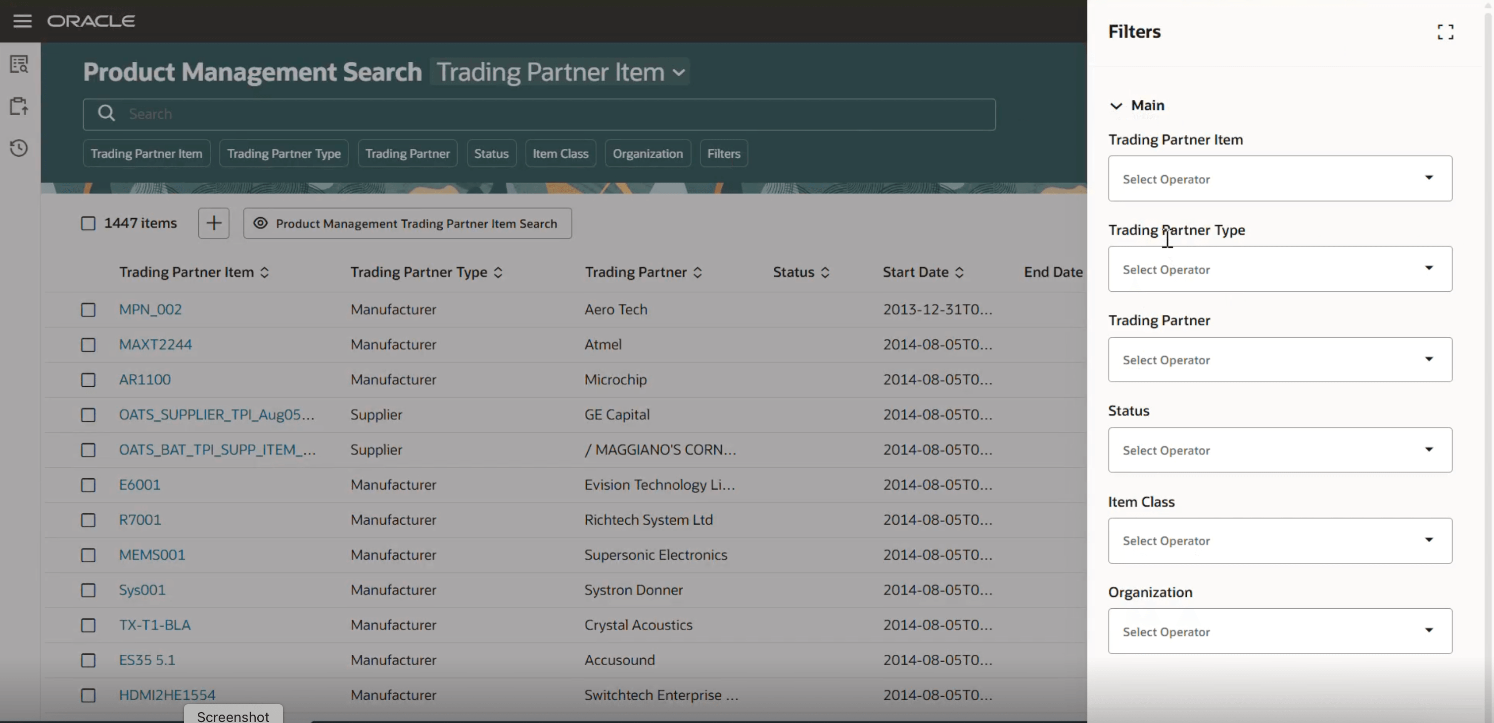 フィルタ・ドロワー- 新規フィルタの作成