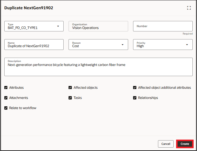 ワークフロー・ドロワーの複製