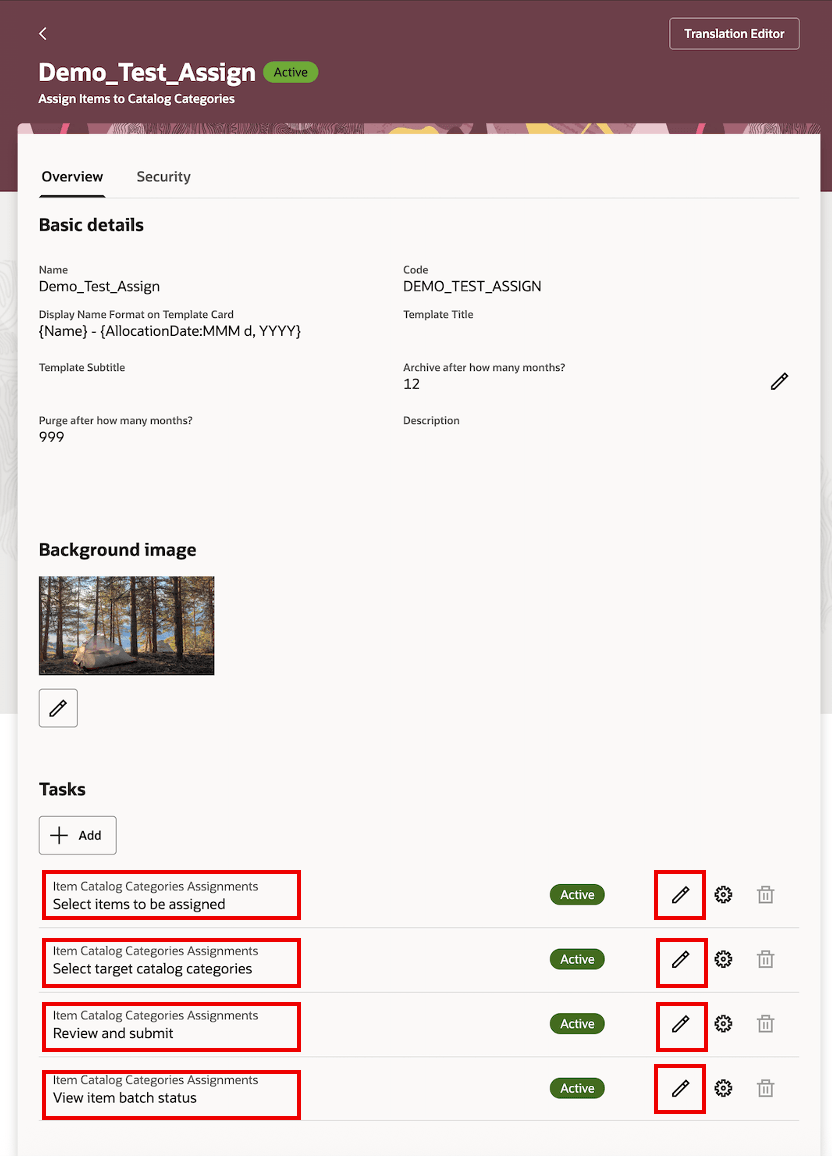 ドラフト・モードでのタスク・フロー
