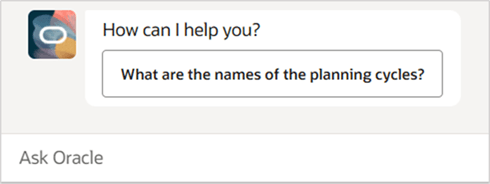 計画サイクル・アシスタントの初期質問