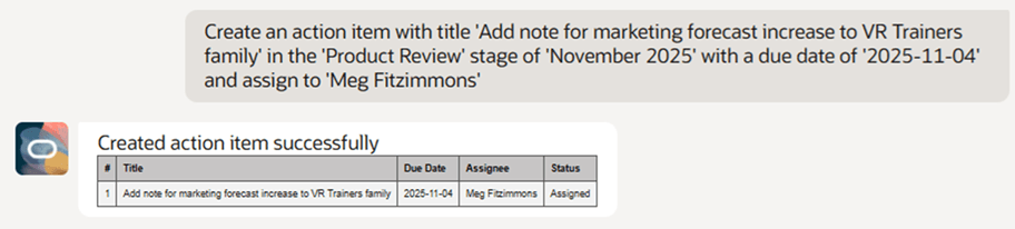 プランニング・サイクルでの処理項目の作成