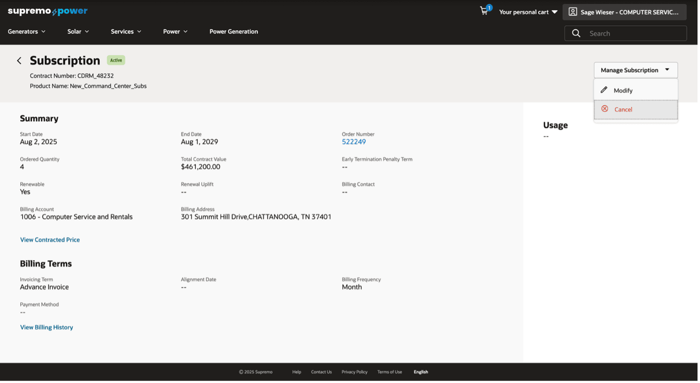 サブスクリプション取消