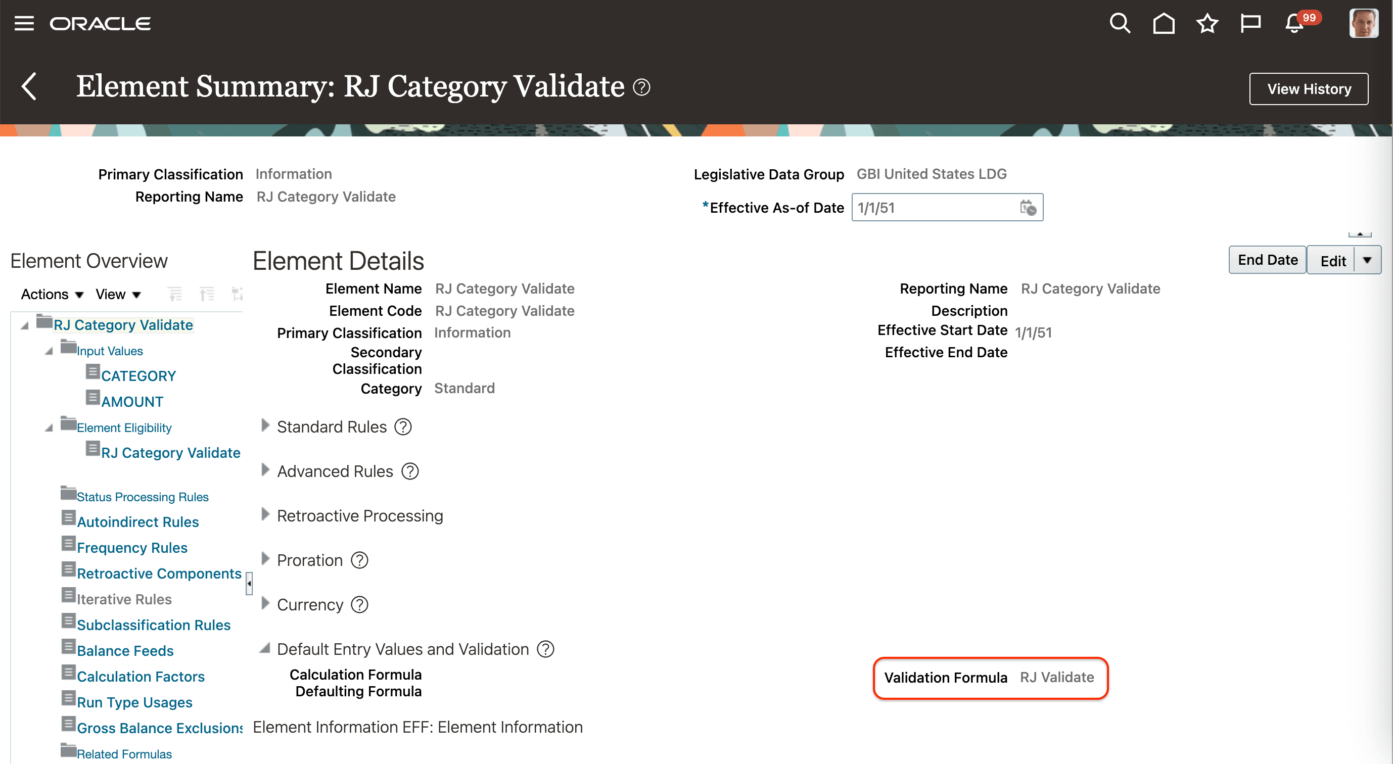 給与エレメントに添付されたFastFormula