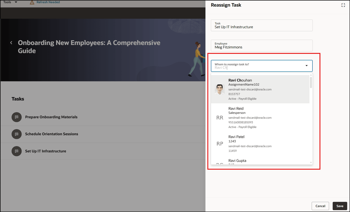 就業者LoVジャーニ・タスクの再割当中