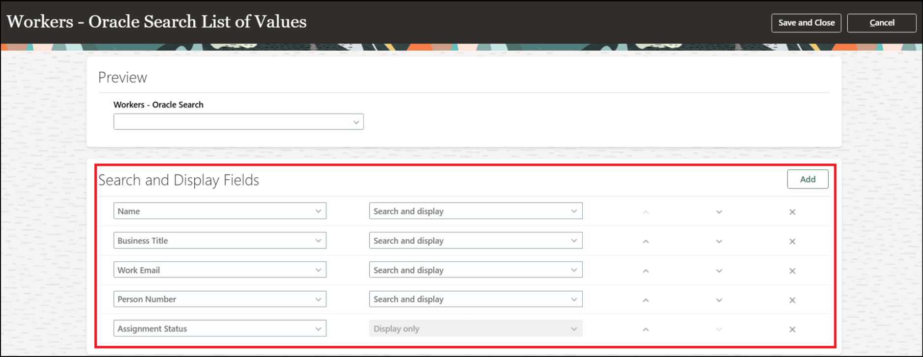 HCMエクスペリエンス設計スタジオでの就業者LoV構成