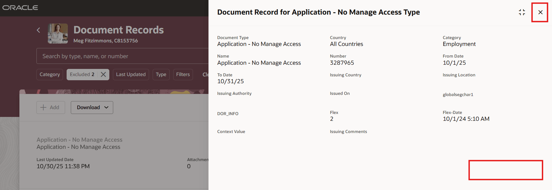 パネルドロワーでのアクセスのみ表示
