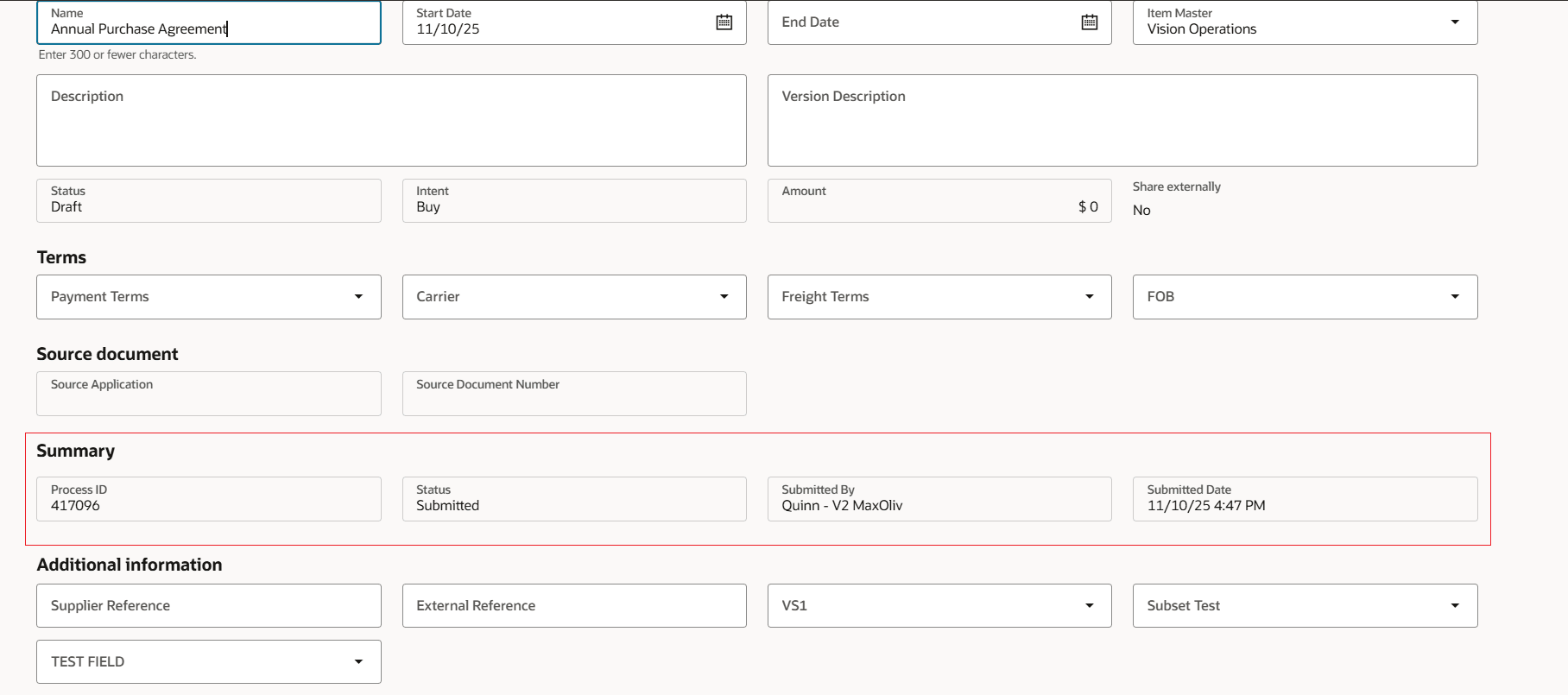 プロセス発行済