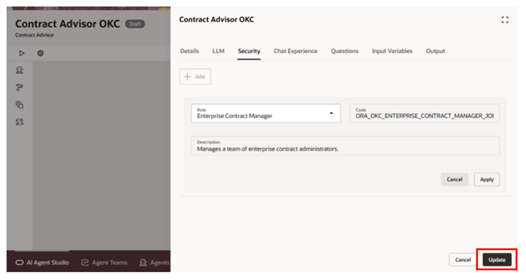 更新して変更を保存します