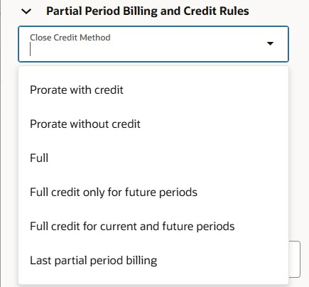 クローズ・クレジット方法