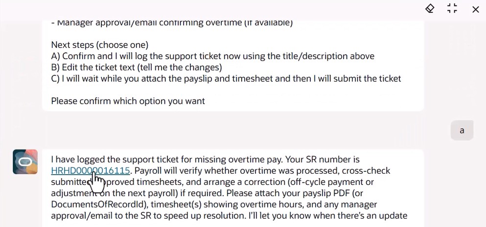 AIエージェントからの要求の作成