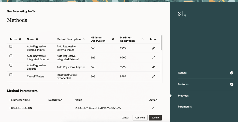 ベイズ機械学習の予測プロファイルを作成するためのガイド付きプロセスのメソッド・ステップ