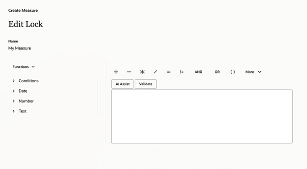 「プロパティ」ステップで「詳細設定」チェック・ボックスを選択すると、新しい「ロックの編集」ステップが使用可能になります。