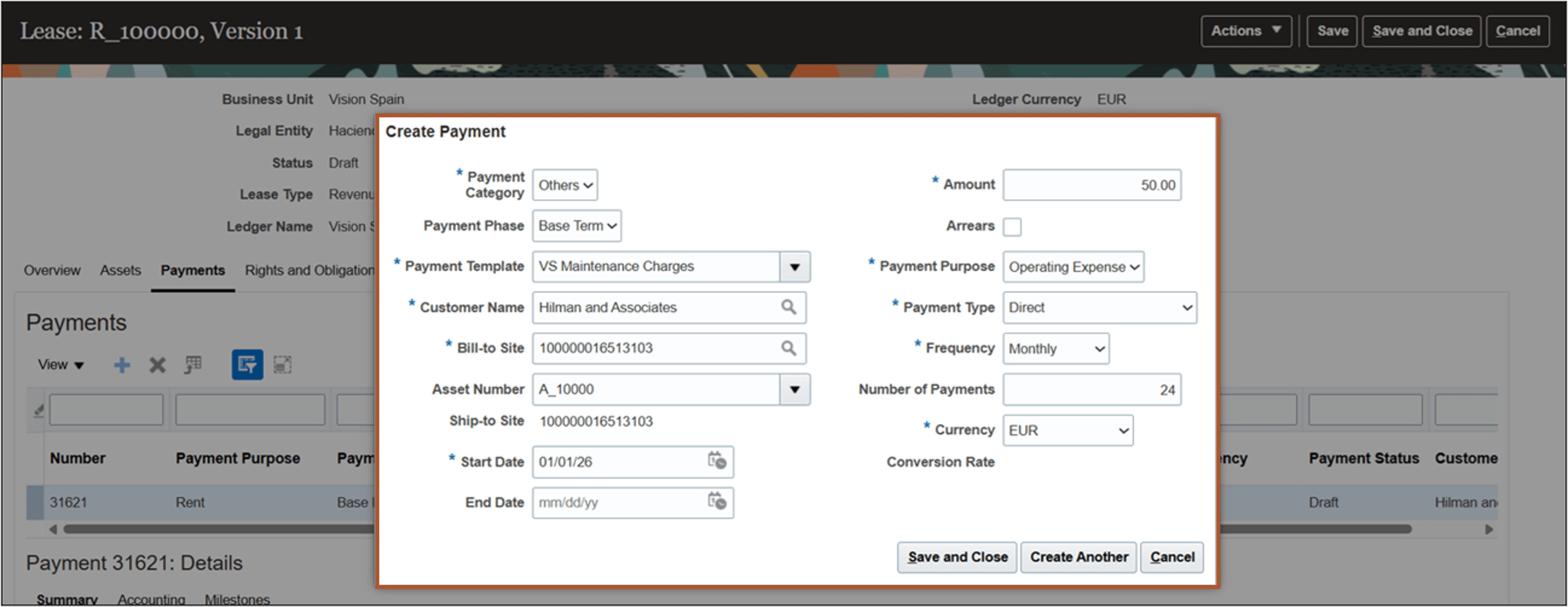 支給の作成ページ- その他