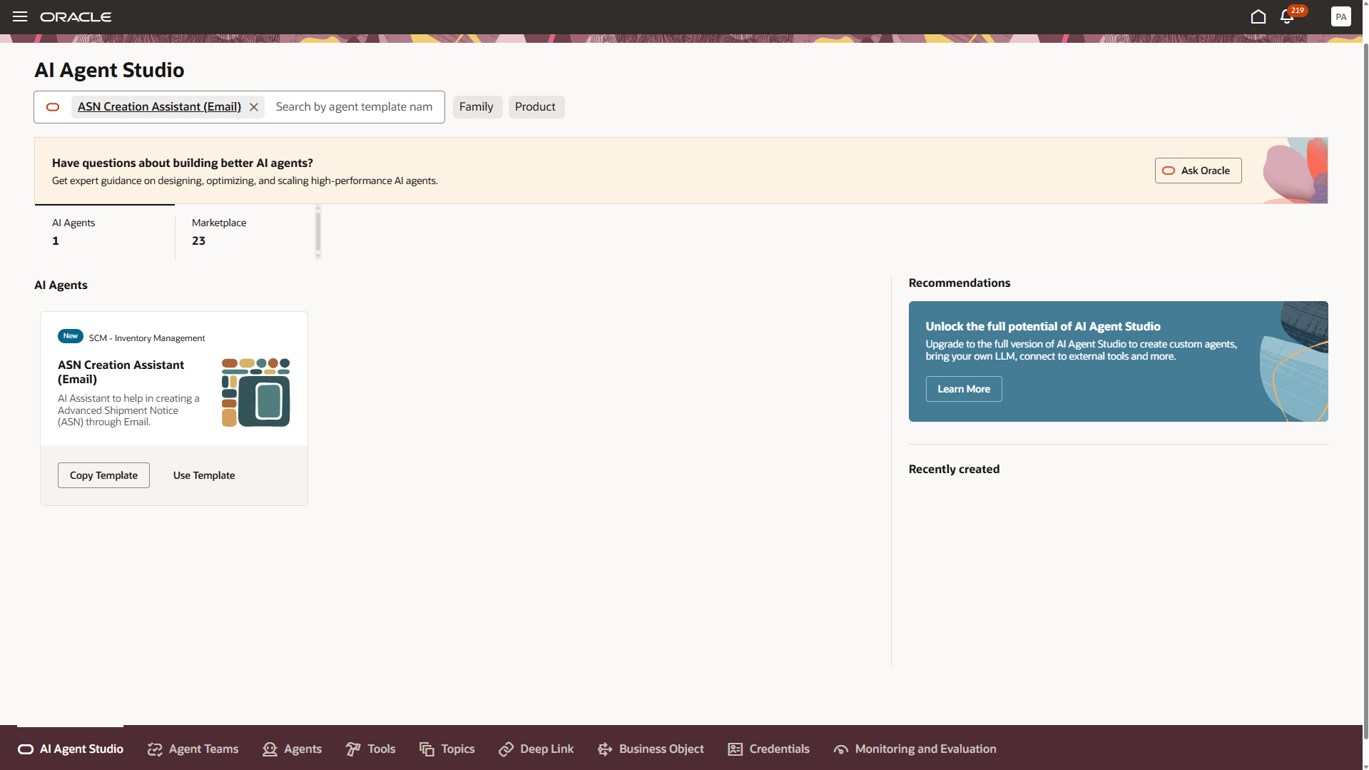 ASN作成アシスタント(Eメール) - テンプレート