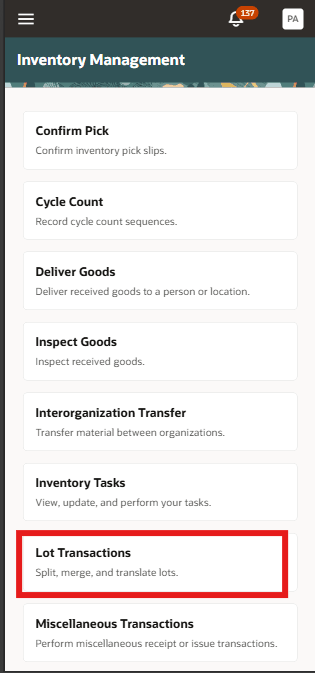 ロット取引タスク