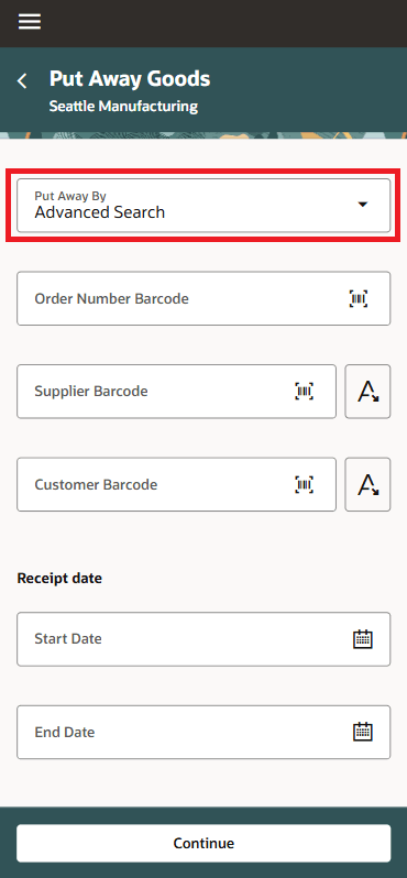商品の棚入- 拡張検索
