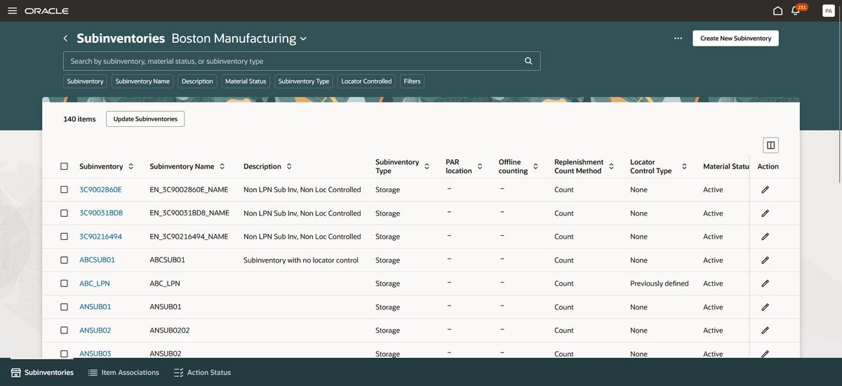 「保管場所」タブ