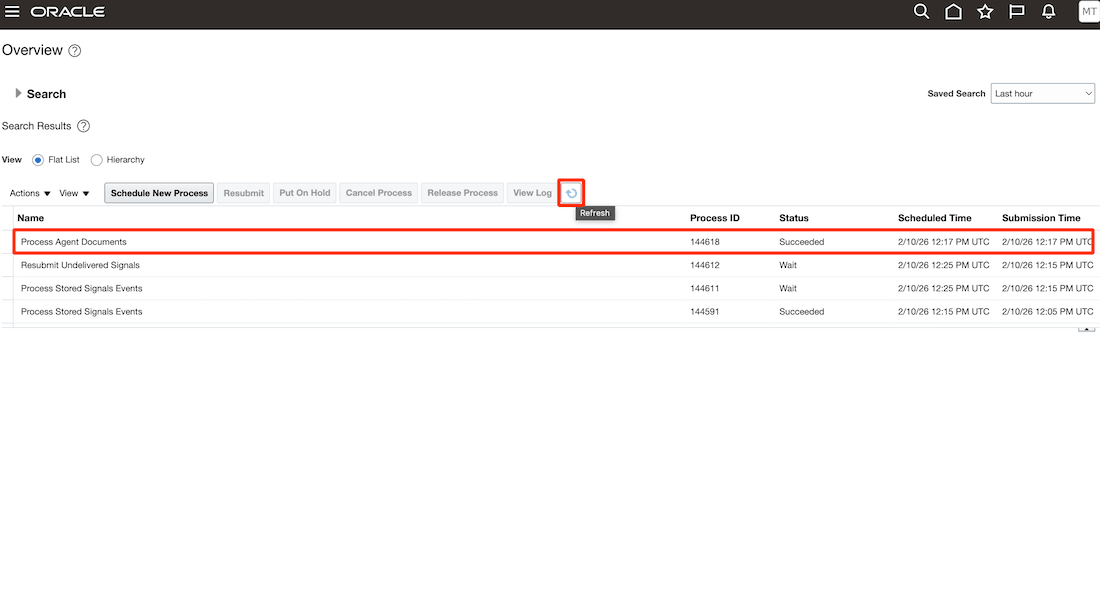タスク・ステータスの確認